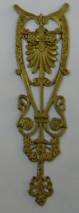 109F brass ornament mm. 160x50