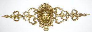 2023 brass ornament mm. 327 x 110