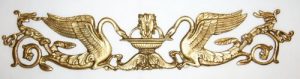2024 brass ornament mm. 310 x 60