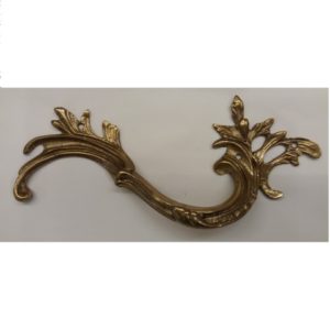 maniglia in stile barocco destra - right baroque style handle