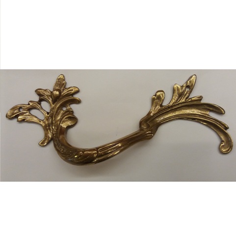 maniglia in stile barocco sinistra - left baroque style handle