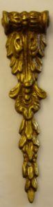 2056 brass ornament mm. 110 x 25