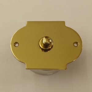 pulsante campanello die-cast brass bell-