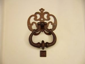 F317 doorknocker cm. 12,5 x 17