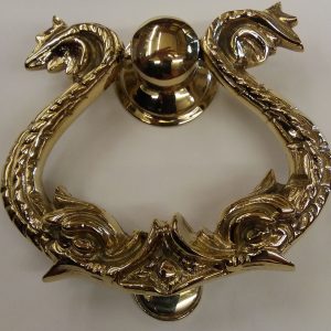 anello delfini battiporta - door knocker dolphins ring