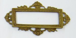 G010 name plate mm. 110 x 57