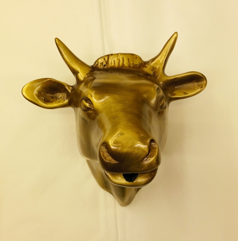 testa di toro per fontana - bull's head for fountain