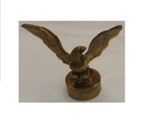 X024 aquila romana - Roman eagle with open wings