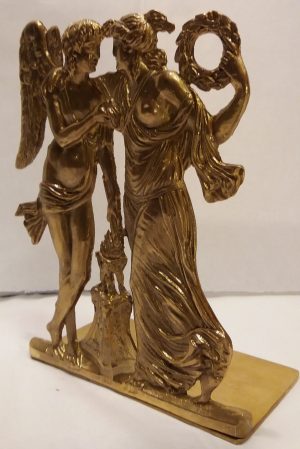 winged Apollo bookend and Daphne - X029 - Image 2