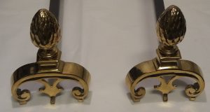pair of andirons L202 - Image 2