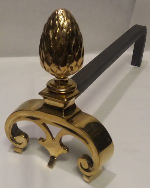 pair of andirons L202 - Image 3