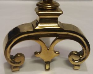 pair of andirons L202 - Image 4