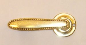 HT3128 brass door handle - Image 2