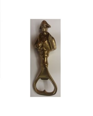 levacapsule con Napoleone - brass bottle opener with Napoleon