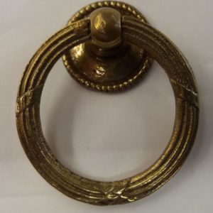 anello snodato decorato con fascio consolare - ring with consular beam