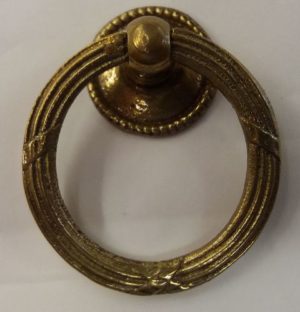 anello snodato decorato con fascio consolare - ring with consular beam