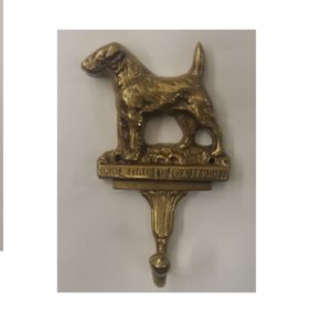 N449 gancio fox terrier - coat hook Fox Terrier