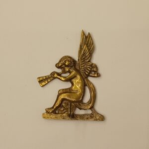 gancio cherubino - cherub hook with trumpets