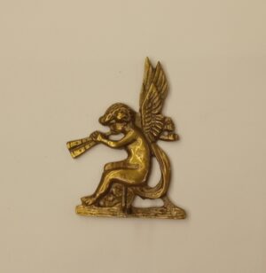 gancio cherubino - cherub hook with trumpets