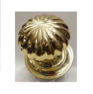 grande pomolo da portone in ottone - large daisy door knob