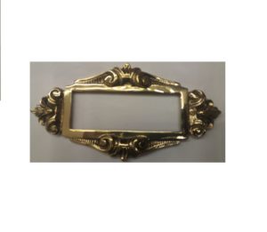 cornice portanome - name holder frame