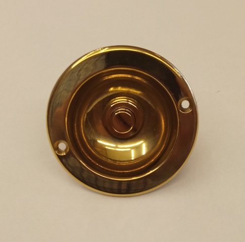 campanello tondo da porta con fori - round door bell