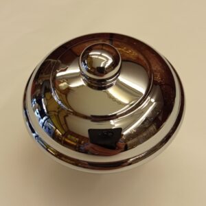 pomolo a cipolla cromato - onion-shaped knob in chromed brass