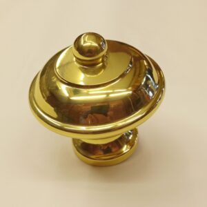 pomolo in ottone per portoncino - brass onion knob