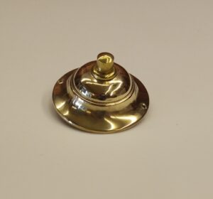 campanello liscio bombato da porta -smooth domed door bell