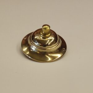 campanello liscio bombato da porta -smooth domed door bell