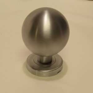 pomello a sfera in cromo satinato - ball knob in satin chrome