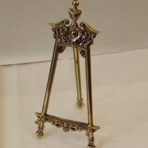 espositore in ottone per quadri - brass display