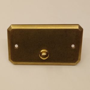 campanello a placca liscia - door bell with smooth plaque
