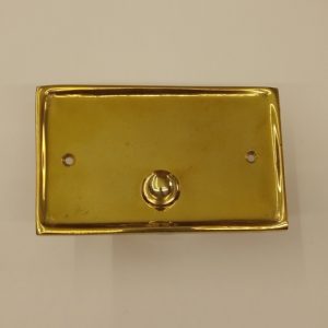 E022 campanello rettangolare con bordo - E022 rectangular bell with edge