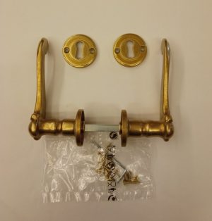 HT2110 F00 coppia di maniglie in ottone - immagine 2