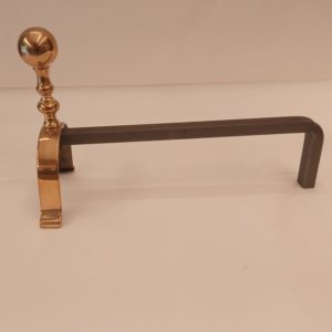 coppia alari in ottone L212 - immagine 2