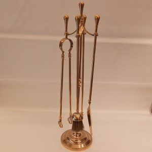 servizio camino con manico - fireplace set with handle